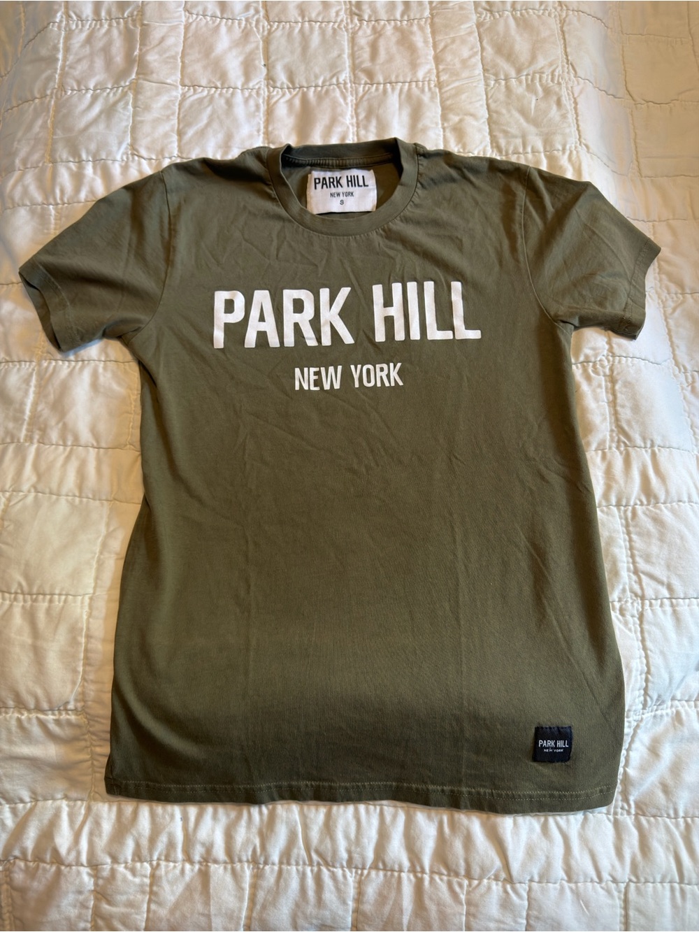 Park Hill New York Olive Graphic Tee